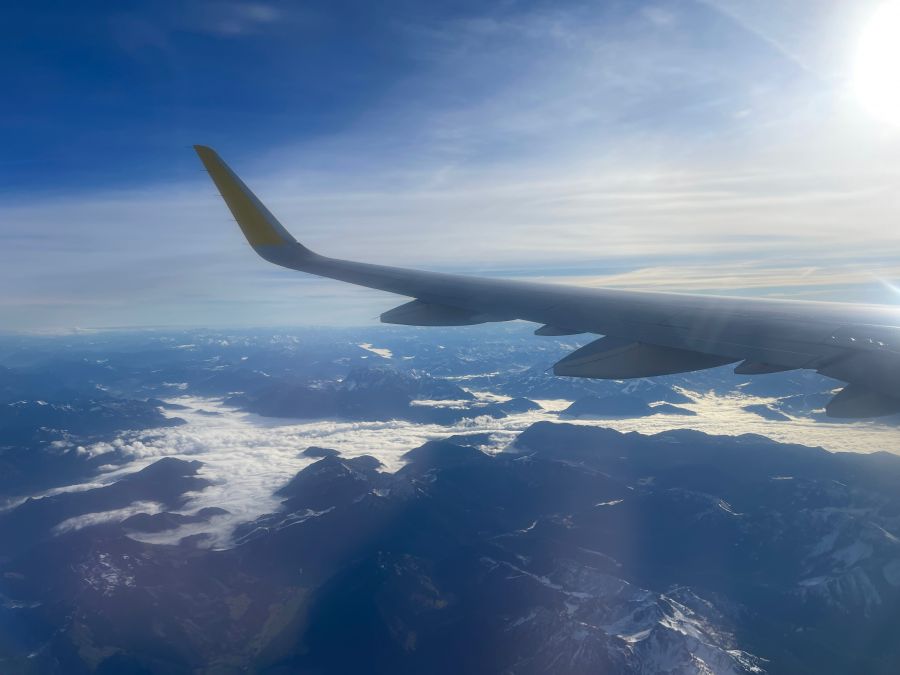 Wolken in den Tälern